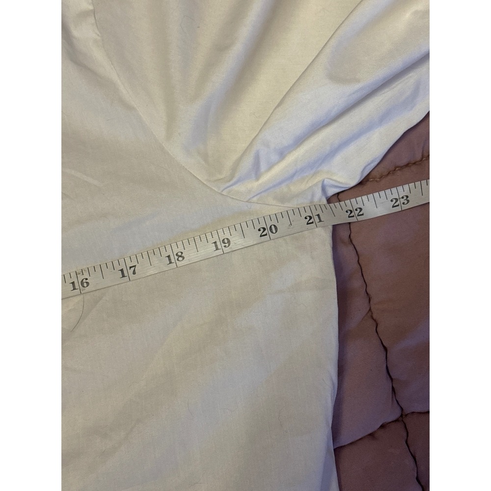 Wild Fable Womens White Cropped Hook & Eye Front Long Sleeve Top, Size L - Picture 7 of 8